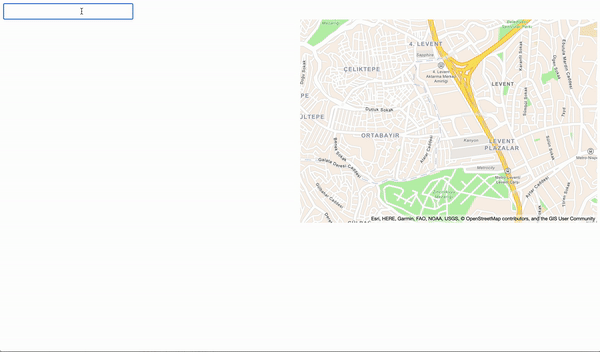 Location service geocoding